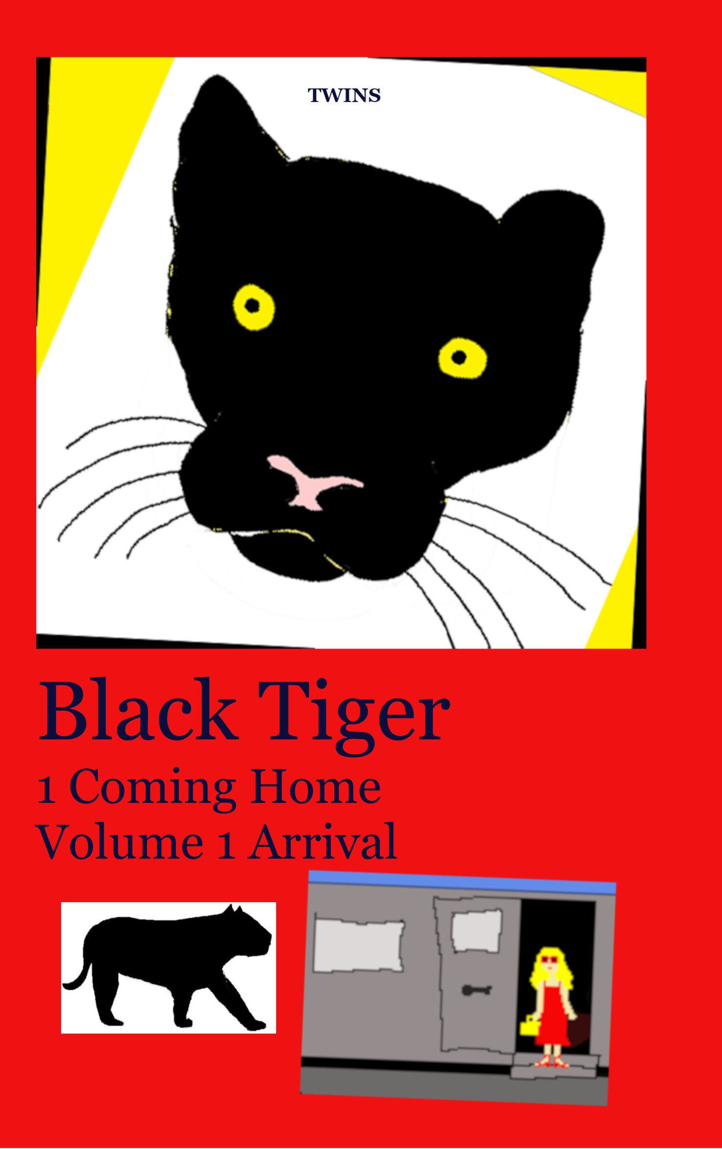 Frontcover Black Tiger Book 1 Coming Home: Volume 1 Arrival by TWINS