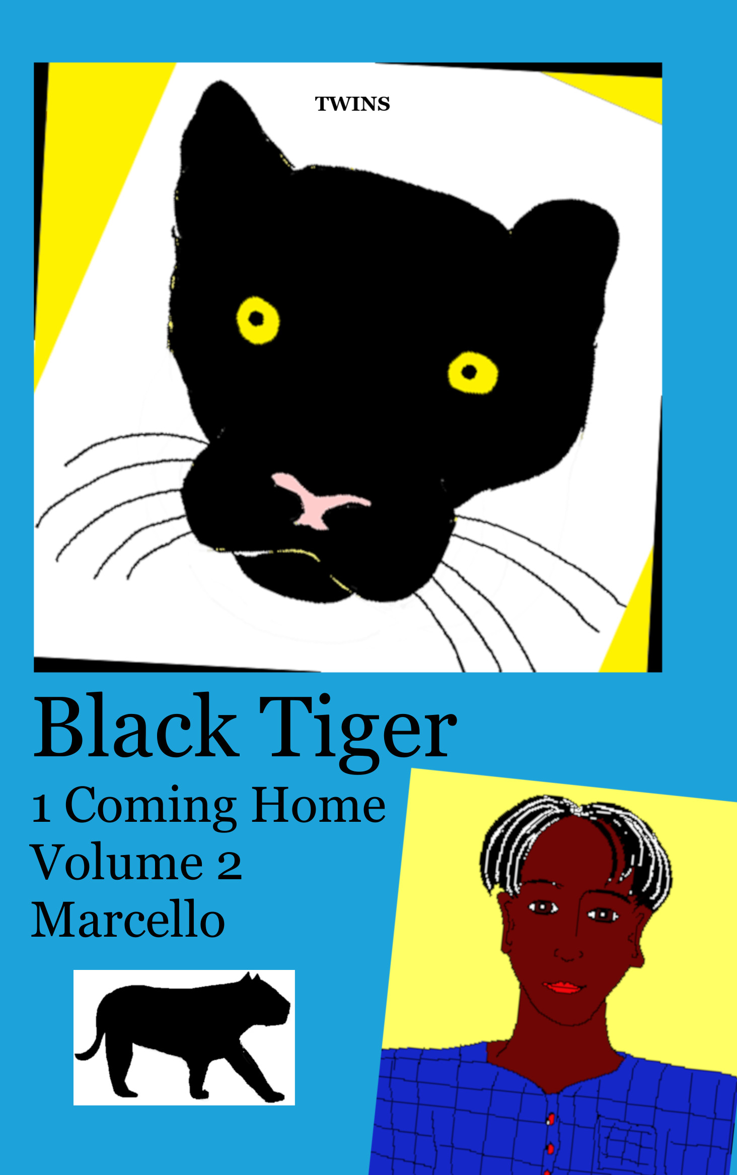 Frontcover Black Tiger Book 1 Coming Home: Volume 2 Marcello by TWINS