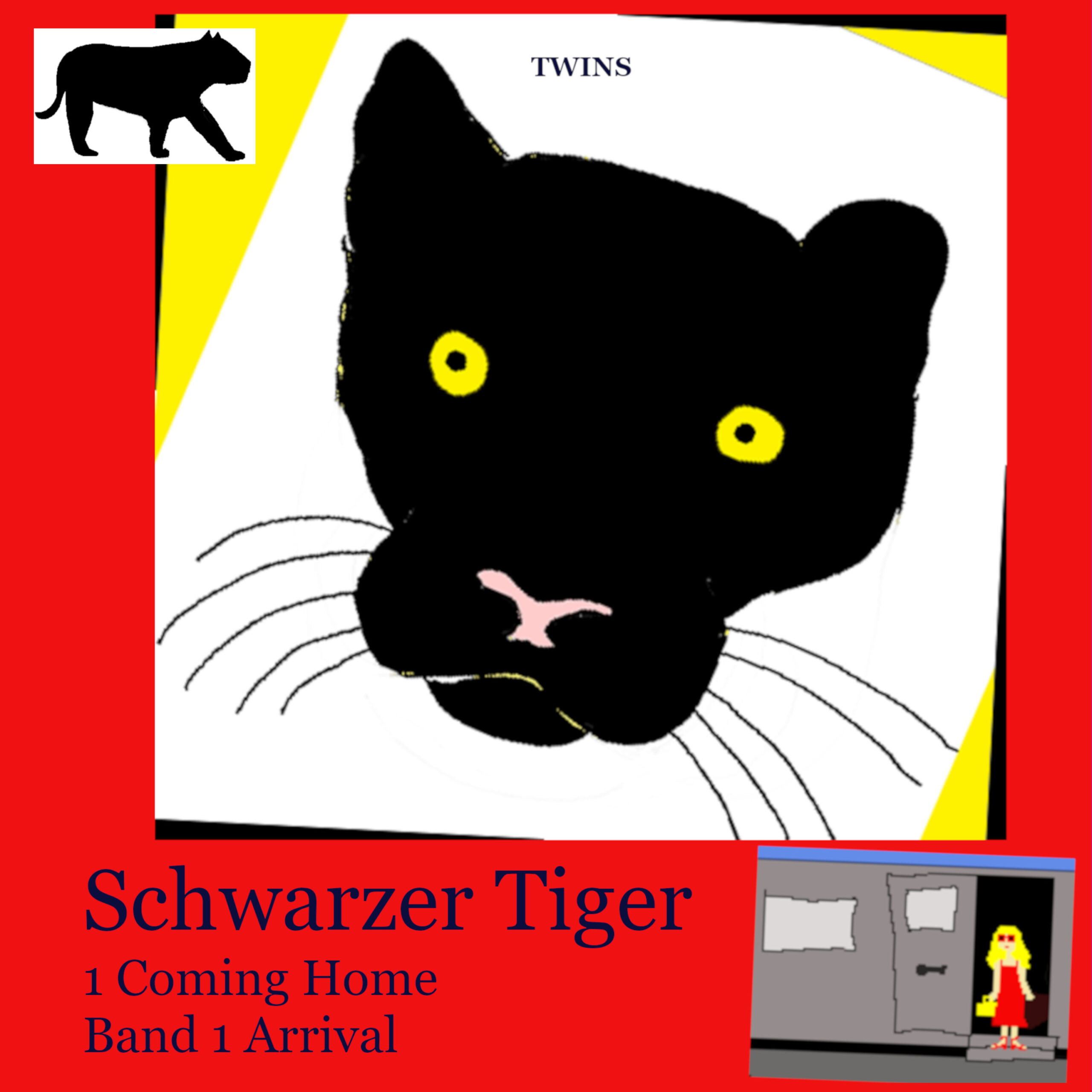 Hoerbuch Schwarzer Tiger Buch 1 Coming Home: Band 1 Arrival von TWINS